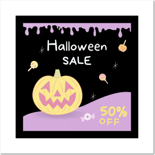 Halloween Scary Evil Pumpkin Funny Pumpkin Head sale Posters and Art